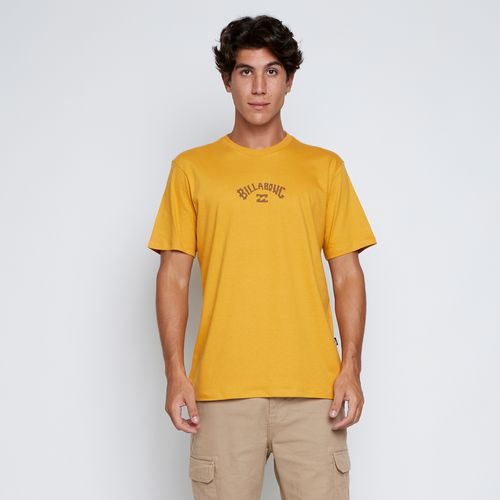 Camiseta Billabong M/C Mid Arch Color Mostarda