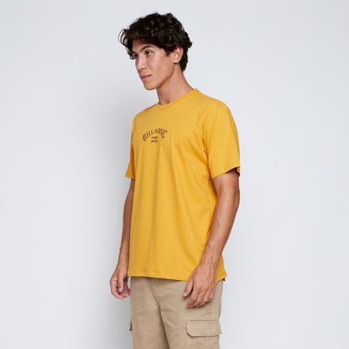 Camiseta Billabong M/C Mid Arch Color Mostarda