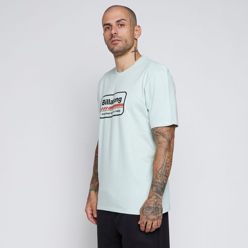 Camiseta Billabong M/C Walled III Verde Claro