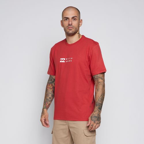 Camiseta Billabong M/C United Color Vermelho