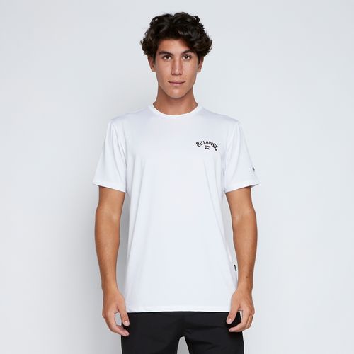 Camiseta Billabong M/C Small Arch UV Branco