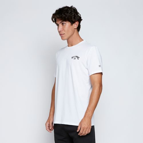 Camiseta Billabong M/C Small Arch UV Branco