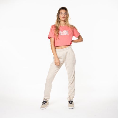 Blusa Billabong M/C Revival Rosa Escuro
