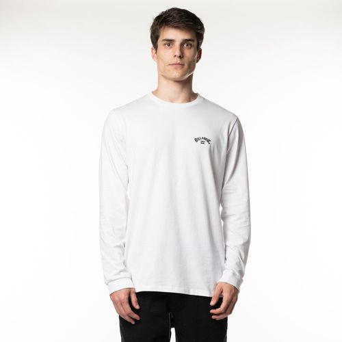 Camiseta Billabong M/L Small Arch Branco