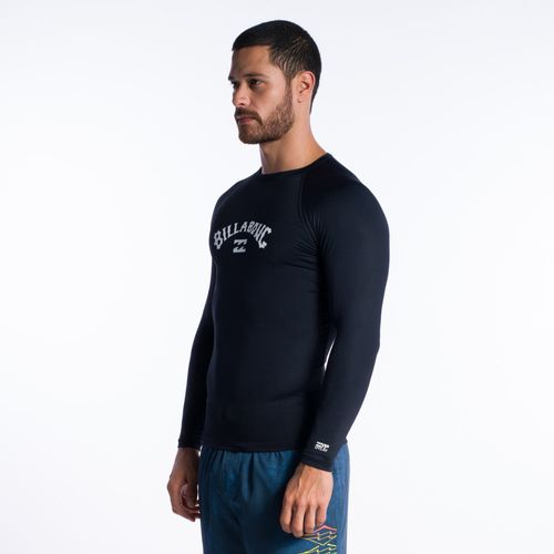 Camiseta Billabong M/L Surf Arch Preto