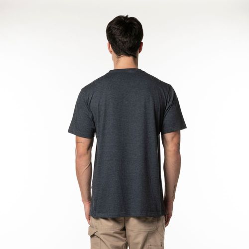 Camiseta Billabong M/C Smitty Cinza Escuro Mescla