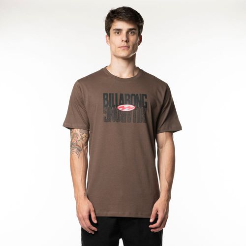 Camiseta Billabong M/C Tall Tale Marrom