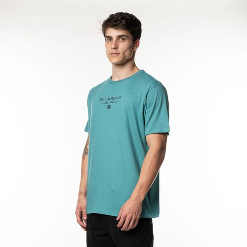 Camiseta Billabong M/C Throwback Verde Mescla