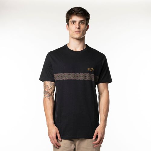 Camiseta Billabong M/C Stripe II Preto