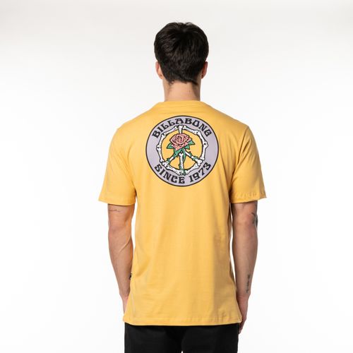 Camiseta Billabong M/C Bonez Mostarda