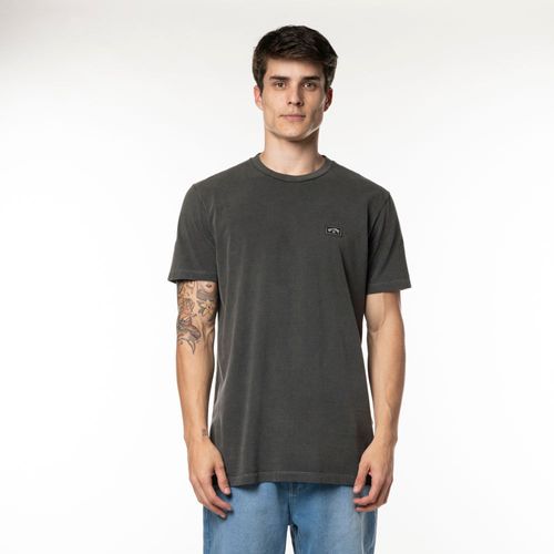 Camiseta Billabong M/C Essential WW Cinza Escuro