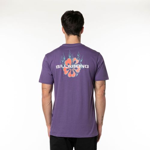 Camiseta Billabong M/C Paradise Burning Roxo