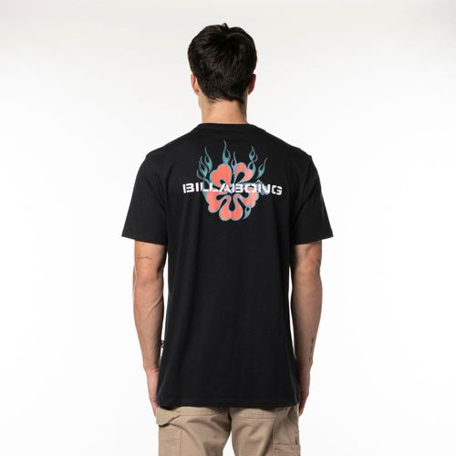 Camiseta Billabong M/C Paradise Burning Preto