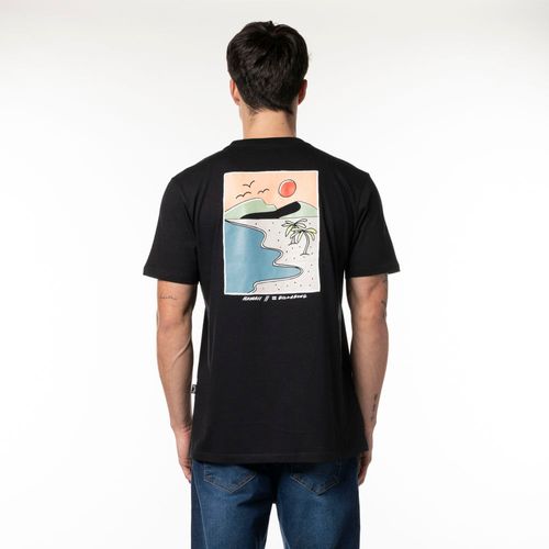 Camiseta Billabong M/C Panorama Preto