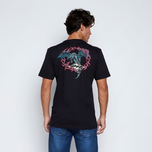 Camiseta Billabong M/C Dragon Preto