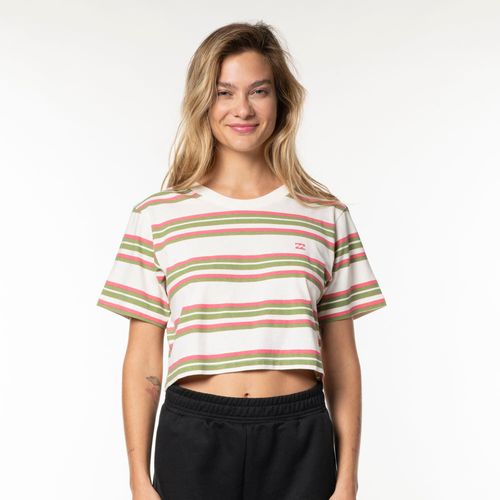 Blusa Billabong M/C Stripe Multi Cores