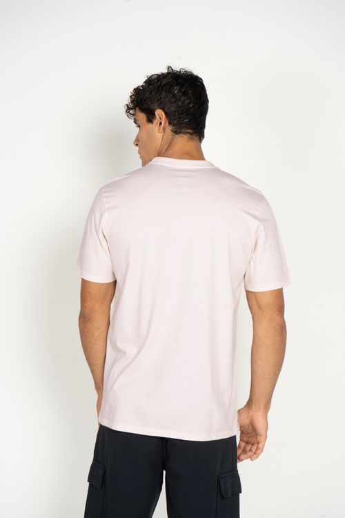Camiseta Billabong M/C Small Arch Rosa Claro