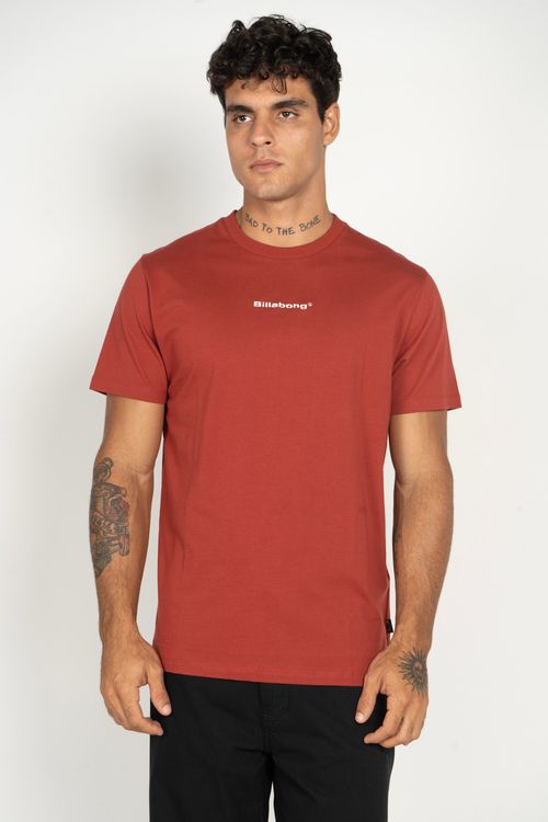 Camiseta Billabong M/C Smitty Vinho