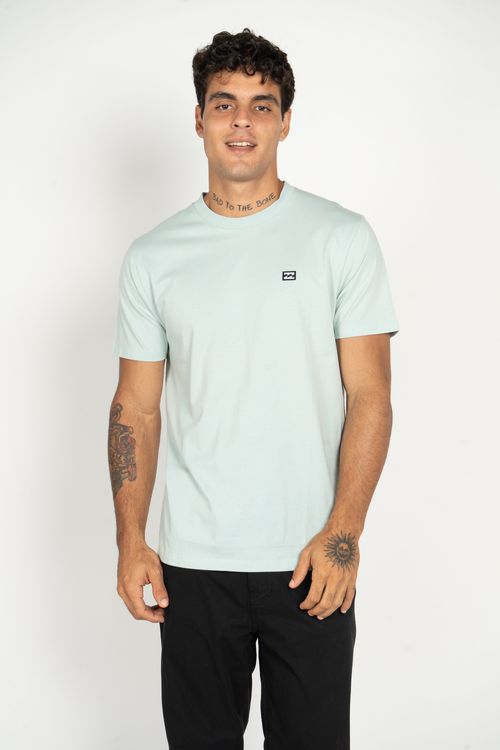 Camiseta Billabong M/C Icon Patch Azul Claro