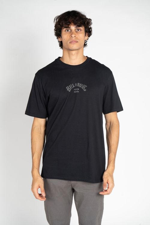 Camiseta Billabong M/C Mid Arch Tn Preto
