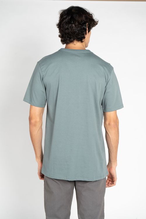 Camiseta Billabong M/C Mid Arch Tn Verde Escuro