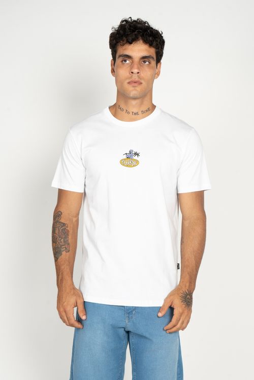 Camiseta Billabong M/C Tropical Reaper Tn Branco