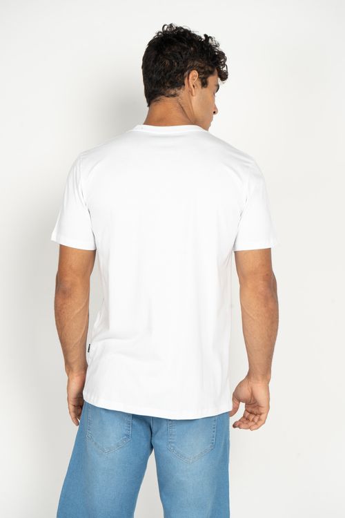 Camiseta Billabong M/C Tropical Reaper Tn Branco