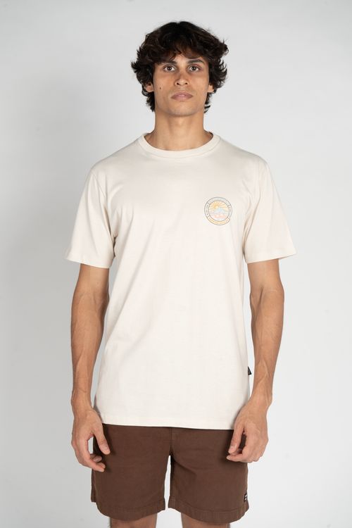 Camiseta Billabong M/C Rockies II Tn Off White