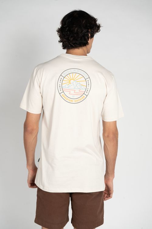 Camiseta Billabong M/C Rockies II Tn Off White