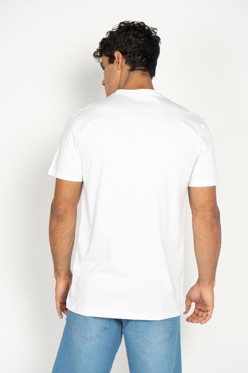 Camiseta Billabong M/C Bracket Wave Branco
