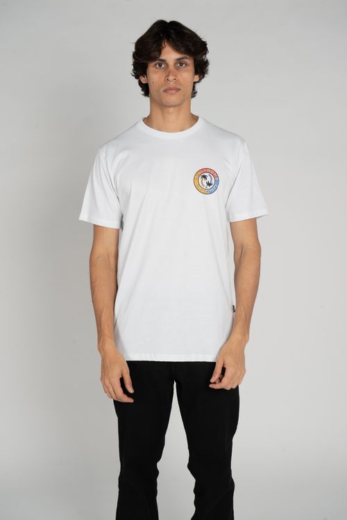 Camiseta Billabong M/C Tropical Pets Branco