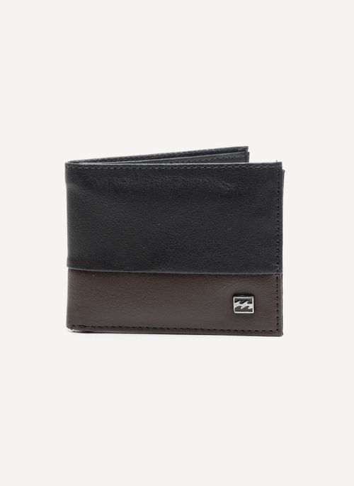 Carteira Billabong Division Slim Preto