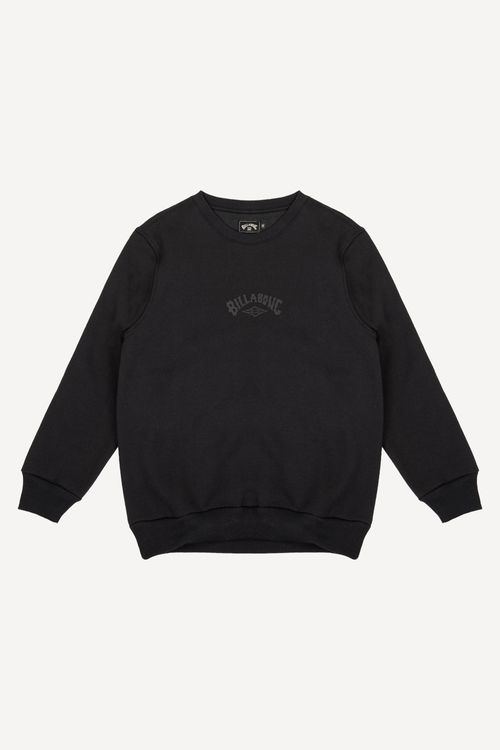 Moletom Billabong Care Mid Arch Tn Preto