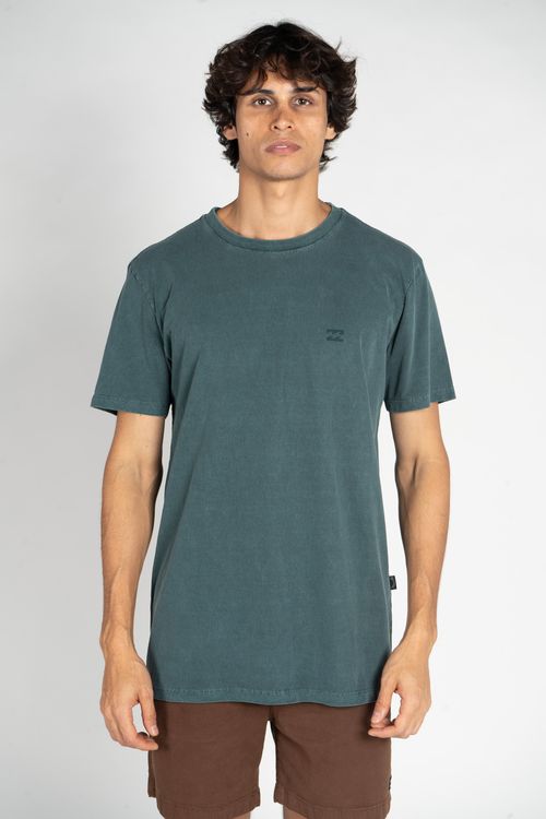 Camiseta Billabong M/C Essential lII WW Verde Escuro