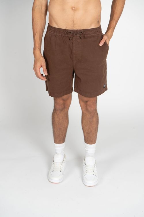 Bermuda Billabong Larry Layback Twill Marrom