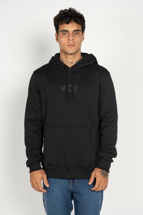 Moletom Billabong Fech Mid Arch Preto