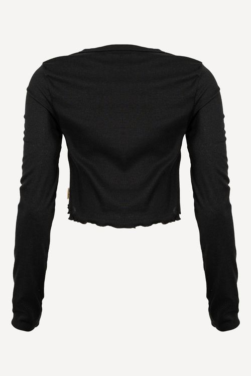 Blusa Billabong M/L Notch 13 Preto