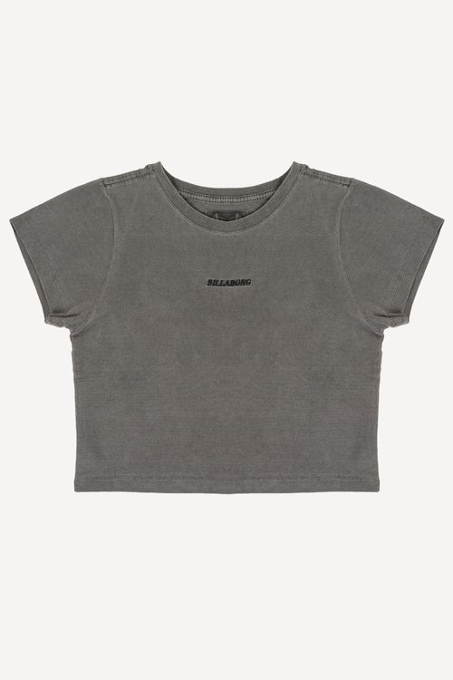 Blusa Billabong M/C Daily Tee Preto