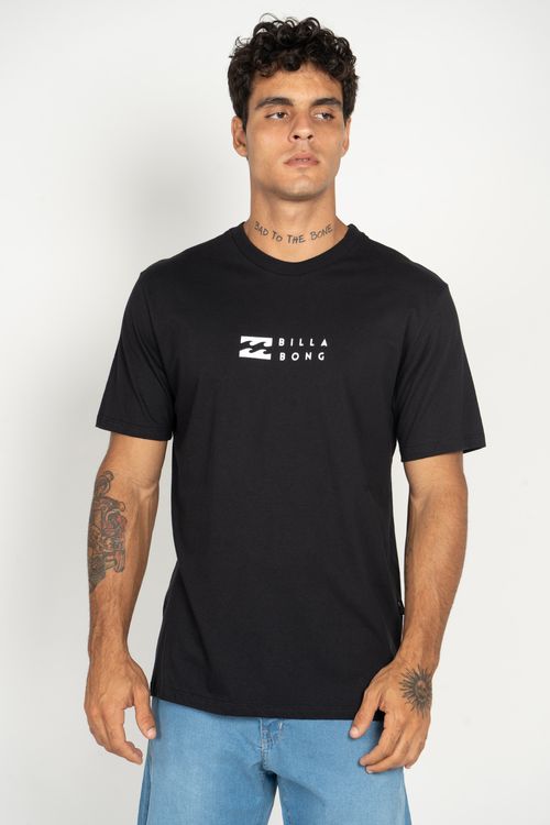 Camiseta Billabong M/C United Tn Preto