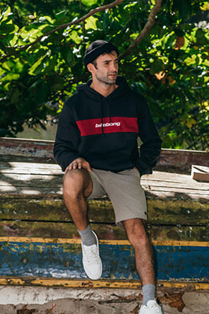 Moletom Billabong Fech Precision Preto