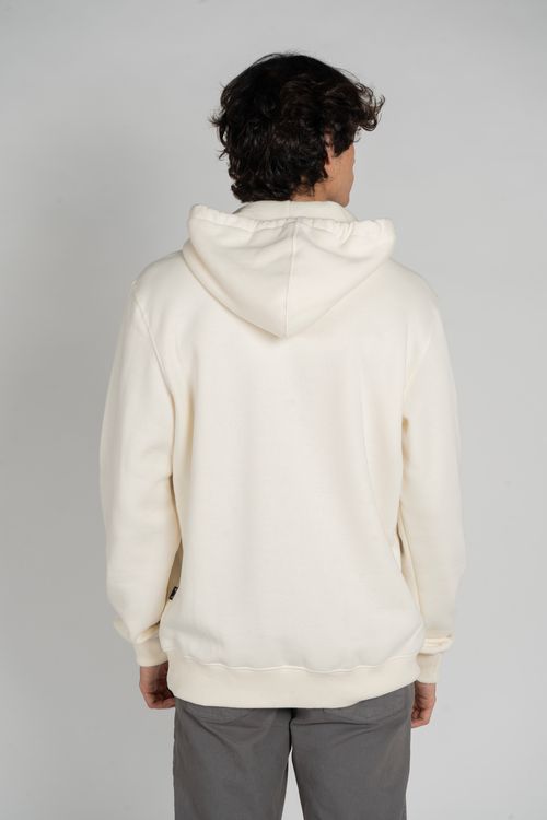 Moletom Billabong Fech Small Arch Patch Off White