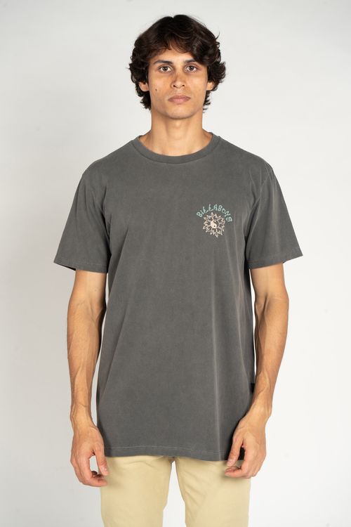 Camiseta Billabong M/C Flow Preto