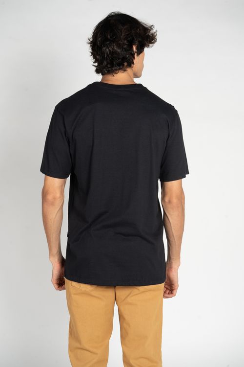 Camiseta Billabong M/C Wave Stripe Preto