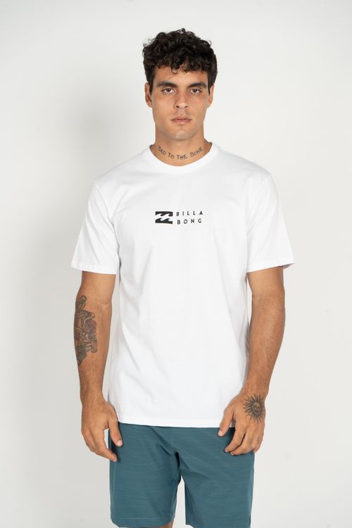 Camiseta Billabong M/C United Tn Branco