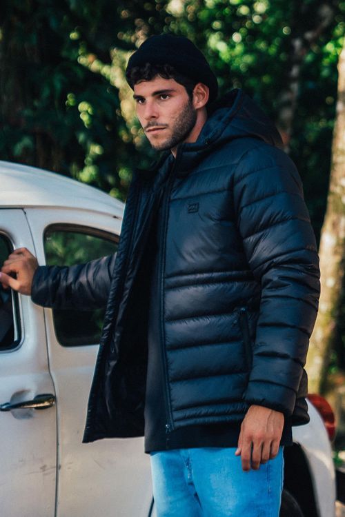 Jaqueta Rubber Icon Puffer