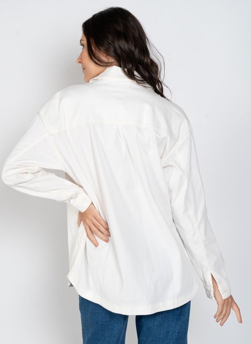 Jaqueta Billabong Every Time Shacket Off White