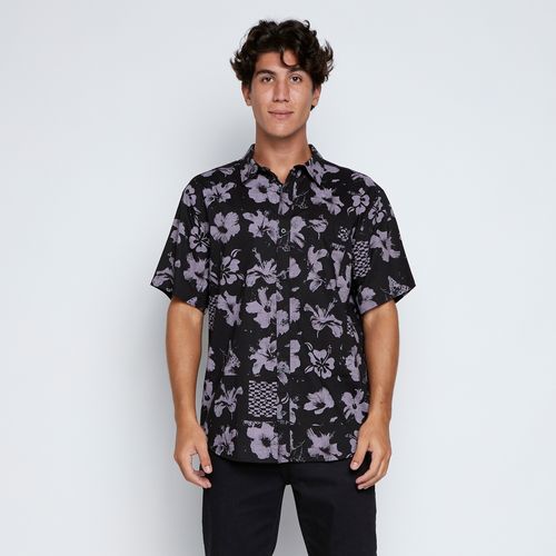 Camisa Billabong M/C Sundays Ss Purple Ash
