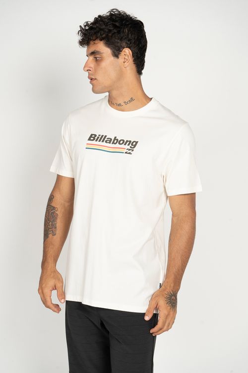 Camiseta Billabong M/C Walled Unit Ii Off White