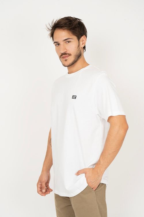 Camiseta Billabong M/C Icon Patch Branco