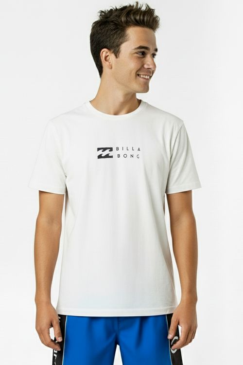 Camiseta Billabong M/C United Tn Branco